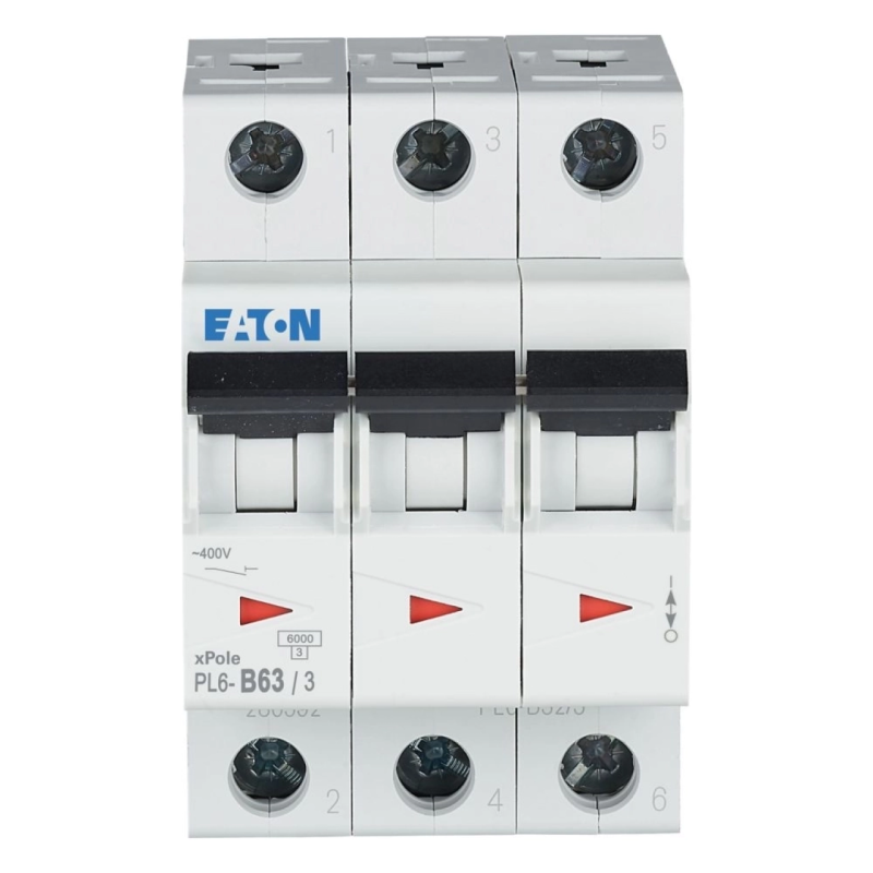 Eaton PL6-B63/3 6kA 3п 63A