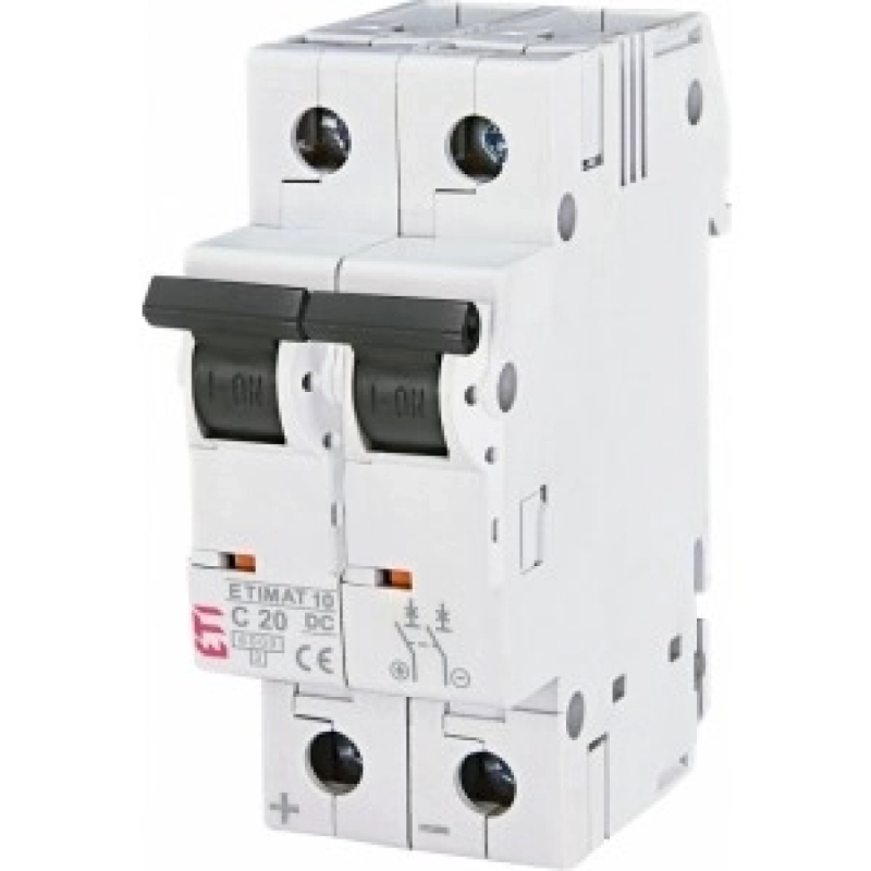 ETI ETIMAT 10 DC 2p C 20A (6 kA)