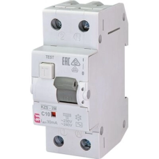 ETI KZS-2M C 10/0,03 тип AC (10kA)