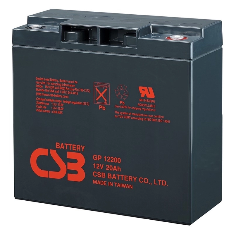 CSB GP12200, 12V 20Ah