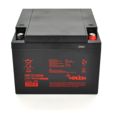 Merlion HR12100W, 12V 28Ah Black